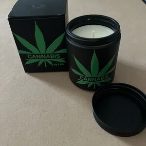Cannabis Scented Candle by Lulu NIB